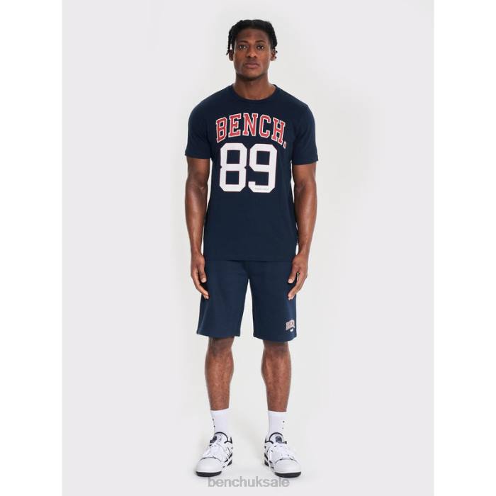 Apparel Bench Men RALHUT Shorts & T-Shirt Set 6H8664 Navy