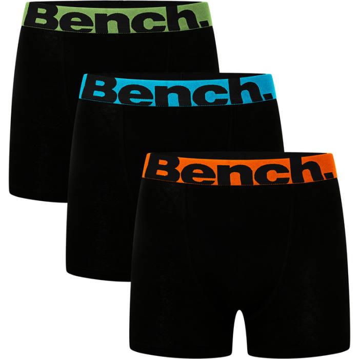 Apparel Bench Men ACTION 3 Pack Boxers 6H8685 Assorted