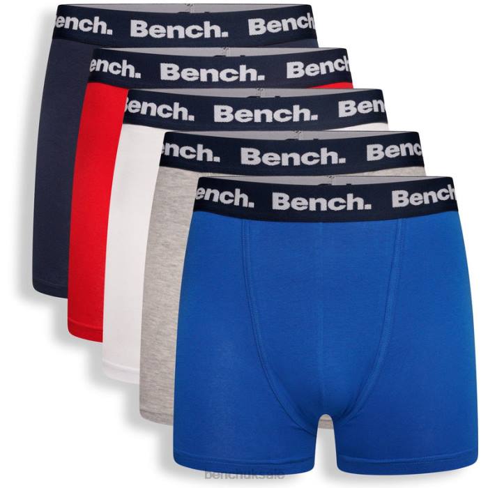 Apparel Bench Men ACURA 5 Pack Boxers 6H8671 Assorted