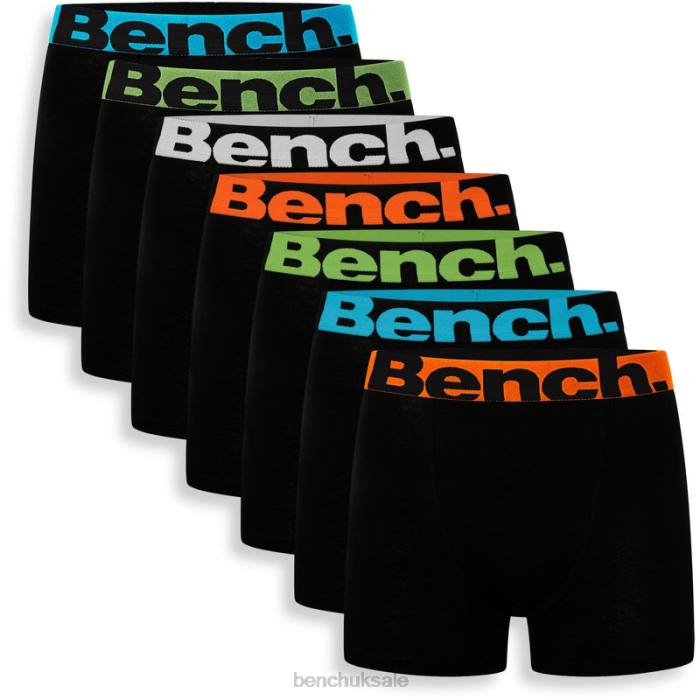 Apparel Bench Men DIEGO 7 Pack Boxers 6H8682 Black