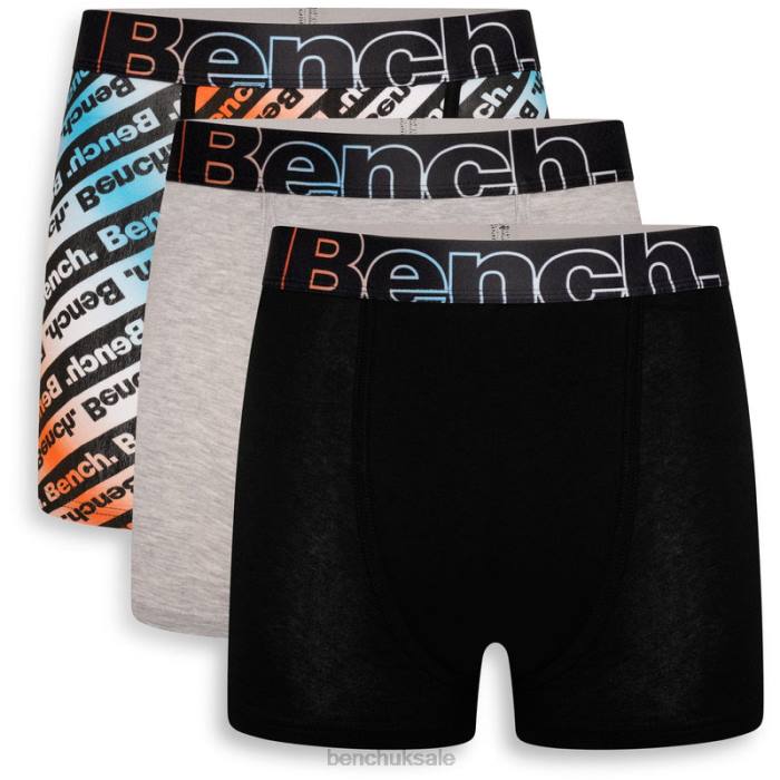 Apparel Bench Men SEGAL 3 Pack Boxers 6H8676 Assorted