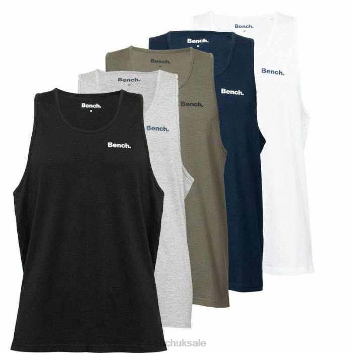 Apparel Bench Men KIRWAN 5 Pack Vests 6H8622 Assorted