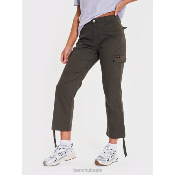 Apparel Bench Women ELFRIEDE Cargo Pants 6H86129 Khaki