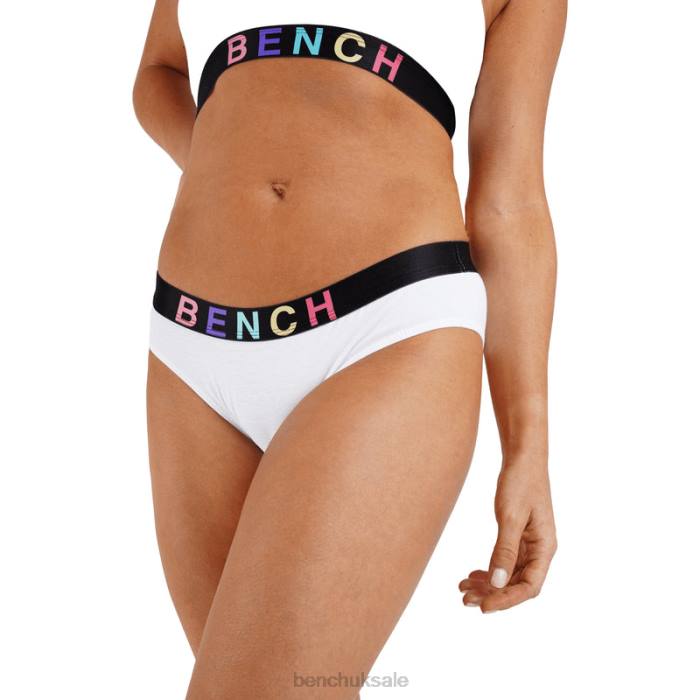 Apparel Bench Women AMAYA Crop Top & Brief Set 6H86142 White